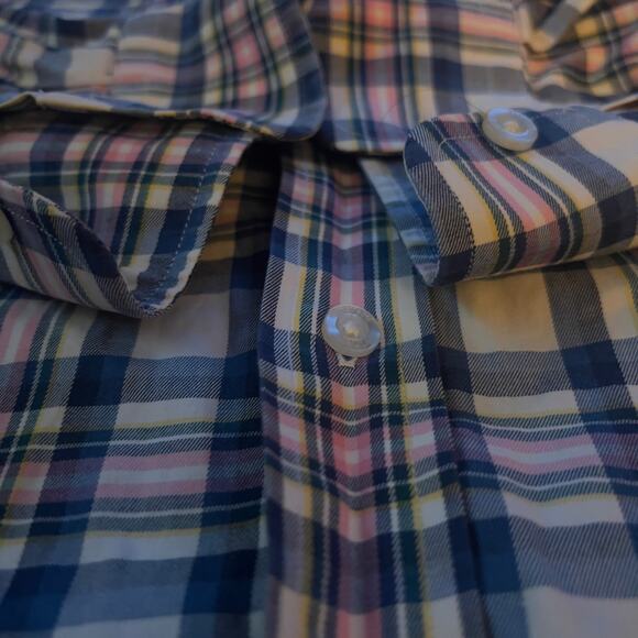 Vineyard Vines Slim Fit Whale Shirt Button Down Mens Medium - Picture 5 of 6